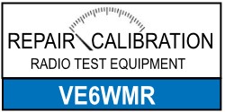 Radio Test Equipment Repair and Calibration - VE6WMR