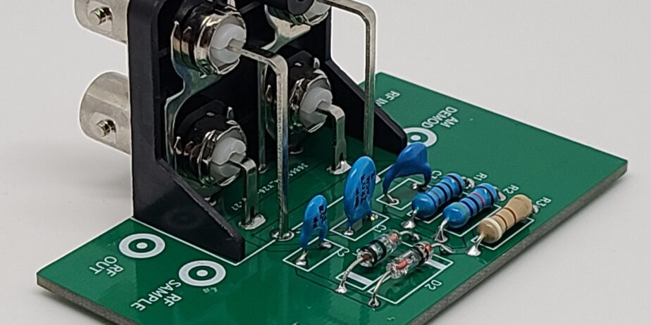 RF Sampler Monitor For Oscilloscope With Demodulation