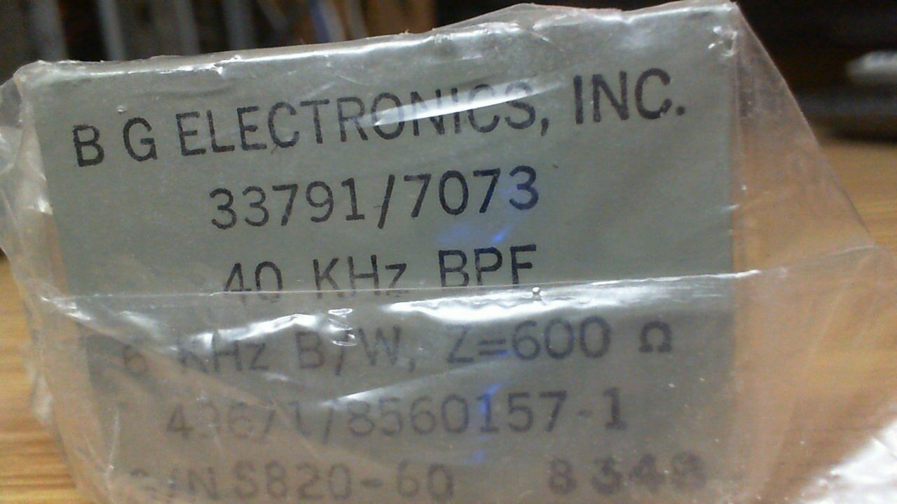 40 KHz Band Pass Filter