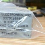 B.G. Electronics Inc. 8 KHz Band Pass Filter 4 KHz band width