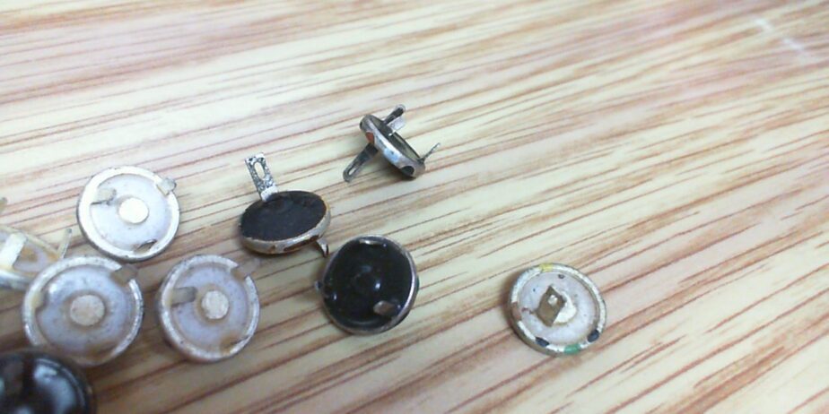 Silver Mica button bypass capacitors