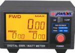 Premier DG-503MAX 1.6-525Mhz HF-FDMA-DMR – 3.5″ Digital SWR/Power Meter