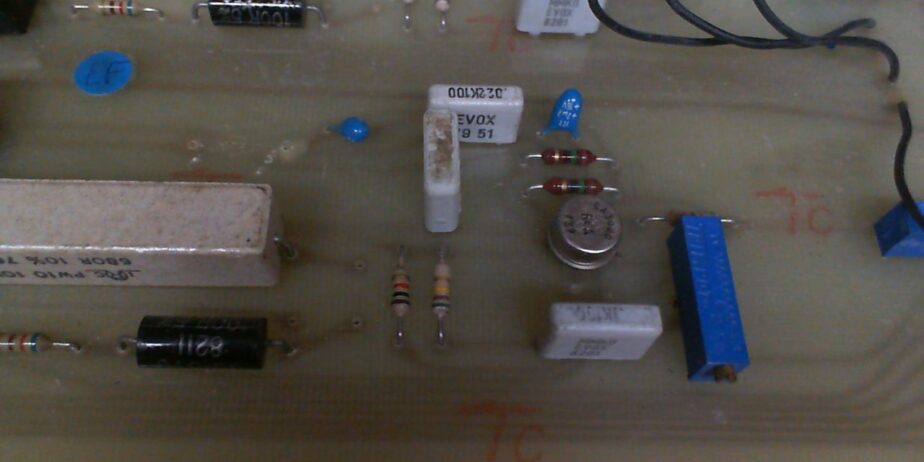 Audio circuit board with CA3020 Amplifiers