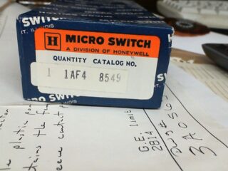 Honeywell / Micro Switch Metal Foot Switch
