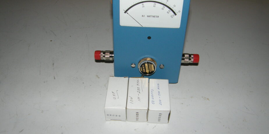Mint as new Coaxial Dynamic wattmeter and various slugs/elements Price reduced