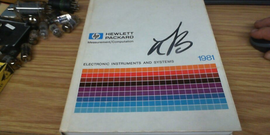1981 Hewlett Packard Electronic instruments and systems catalogue