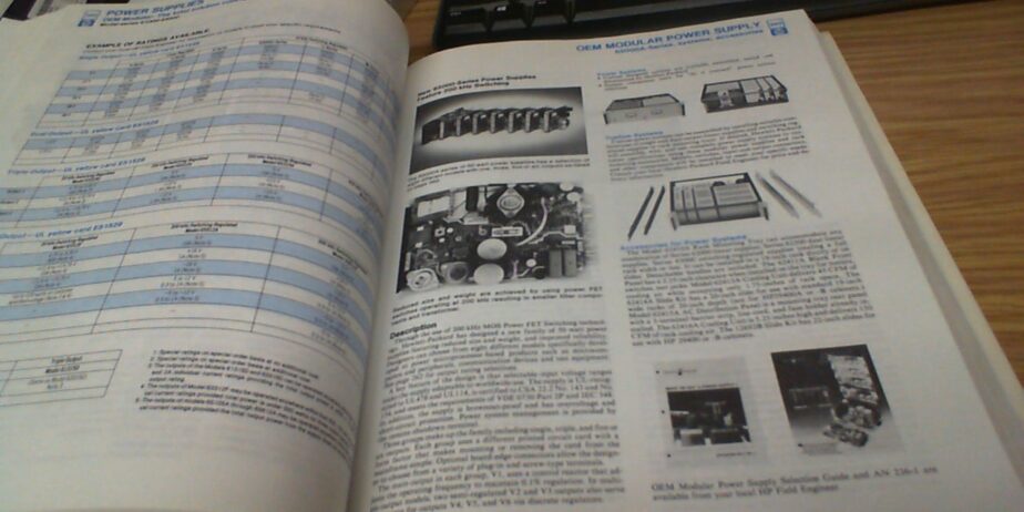 1981 Hewlett Packard Electronic instruments and systems catalogue