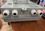 IP68 WEATHER ENCLOSURE JUNCTION BOX, WITH BRACKET AND LOCK KEY, NEW!