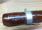 2500 Ohm 25 Watt Adjustable resistor