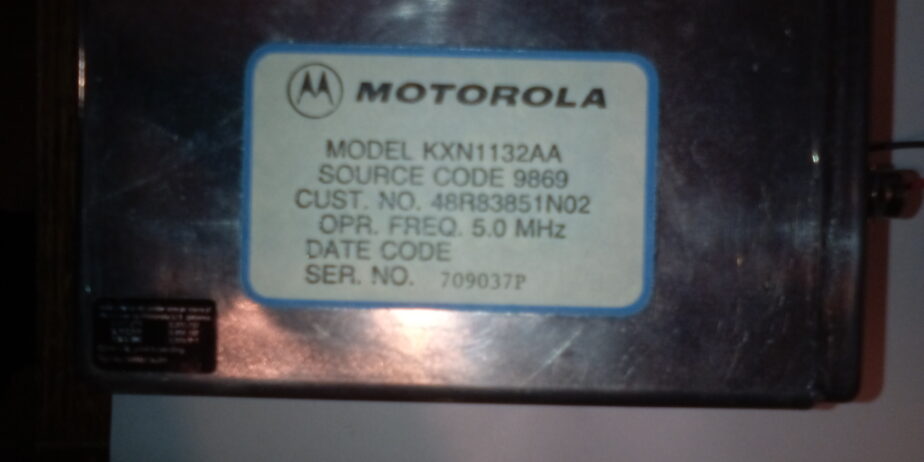 2 High Stability 5 Mhz Motorola Oven Controlled Crystal Oscillators