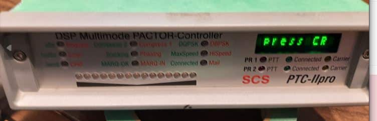 PACTOR SCS PTC-II-pro with PACTOR III upgraded License.