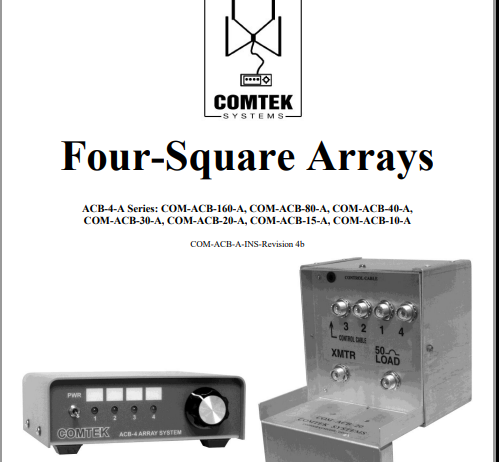 80M 4-Square Array Controller