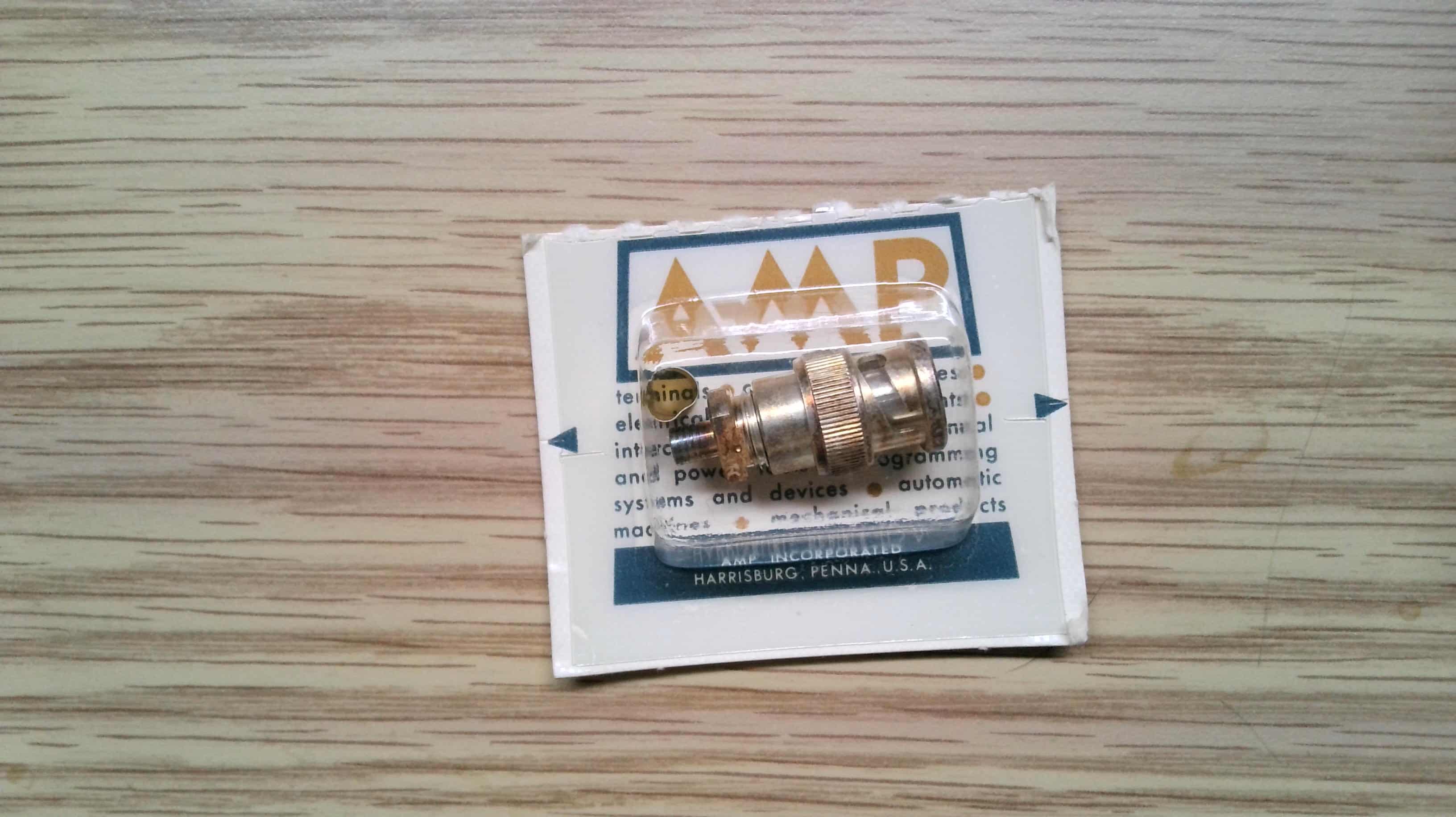 AMP Crimp on BNC for RG55/U and RG223/U Cables