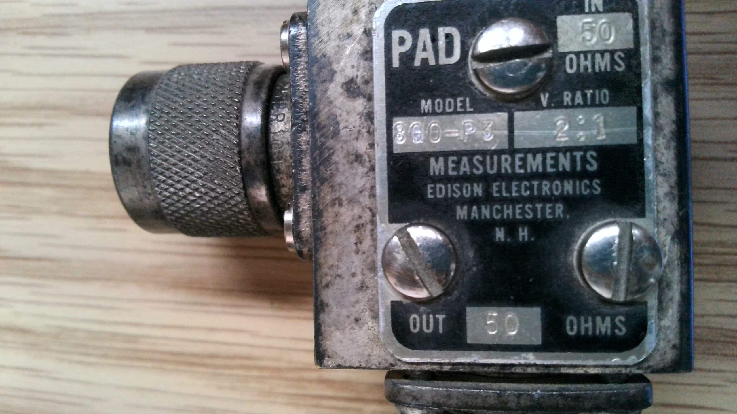 Edison Electronics Fixed Attenuator