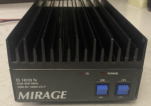 Amplifier Mirage 100 watts UHF 430 Mhz To 450 Mhz 100 Watt