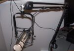 Electro Voice RE27ND with shock mount, wind screen & Rode swivel mount studio boom arm