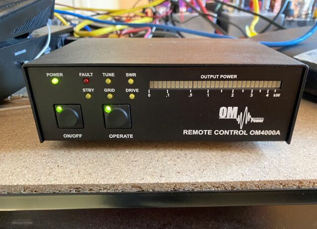 OM-4000a plus remote control head