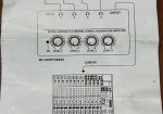 4 channel audio mixer / headphone amplifier