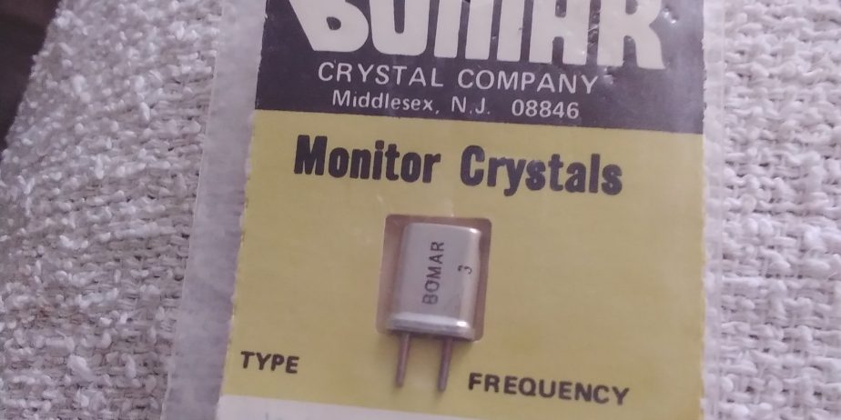 Radio Shack scanner crystals
