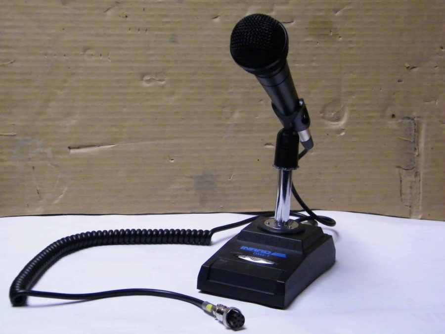INRAD M 650 microphone c/w DMS1 stand and Yaseu cable Hamshack