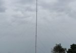 Exclusive vertical antenna on 80 meters, produced from irrigation pipes