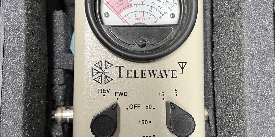 Telewave 44a Watt Meter in Pelican Case