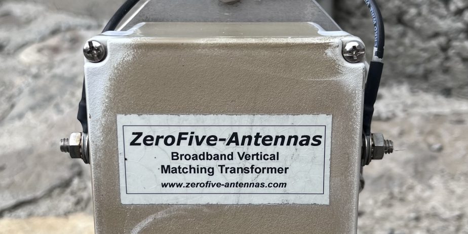 ZeroFive 80-10 33 ft vertical antenna