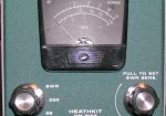 Heathkit HM-2102 VHF Power/SWR meter