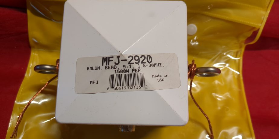 MFJ-2920 9:1 Balun Good for 1.8 – 30 Mhz 1500 Watt PEP in Edmonton