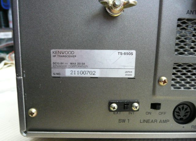 TS-850AT Kenwood HF For Parts or repair