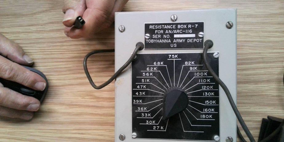 Resistance Substitution Box R7 for AN/ARC-116