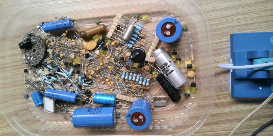 Build a Junk Box with assorted electronics and hardware