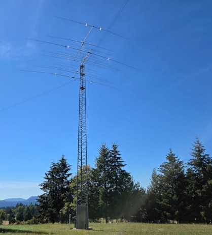 For Sale: Complete Antenna System – Tower, Yagis, Rotor, and More!