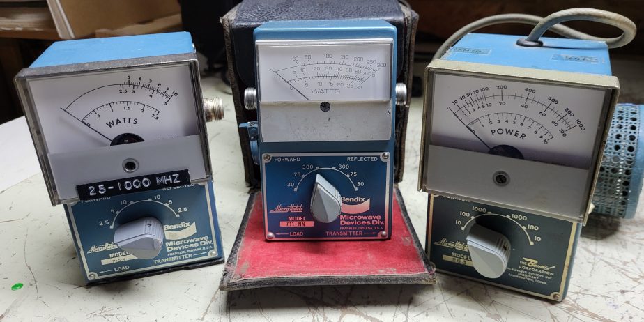 Bendix VHF/UHF Wattmeters..