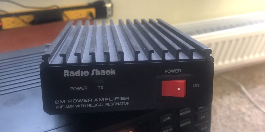 RadioShack HTA-20 2-Meter Power Amplifier Cat #19-1122 30 Watt Mobile Radio VHF