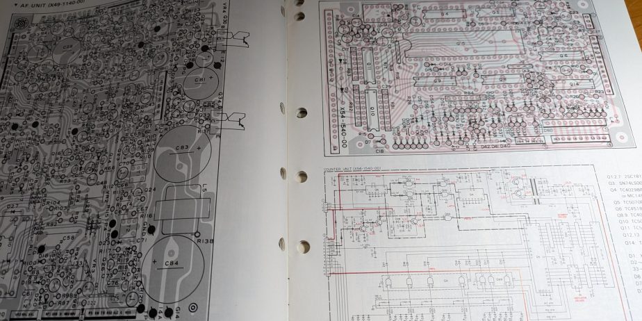 Kenwood TS-830 Service and Instruction Manuals