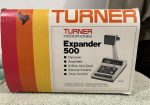 1977 TURNER EXPANDER 500 AMPLIFIED CB RADIO DESKTOP MICROPHONE