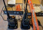 Set of 4 VHF/UHF radios