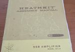 Heathkit SSB Amplifier Assembly Manual – Model HA-14