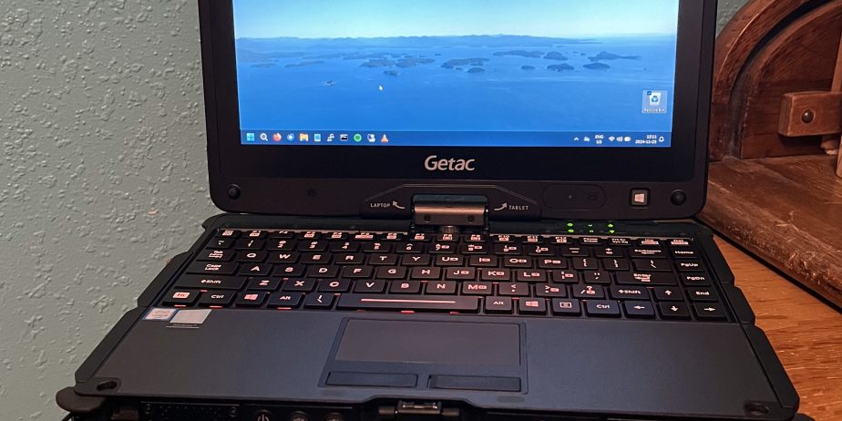 Getac V110 tough laptop