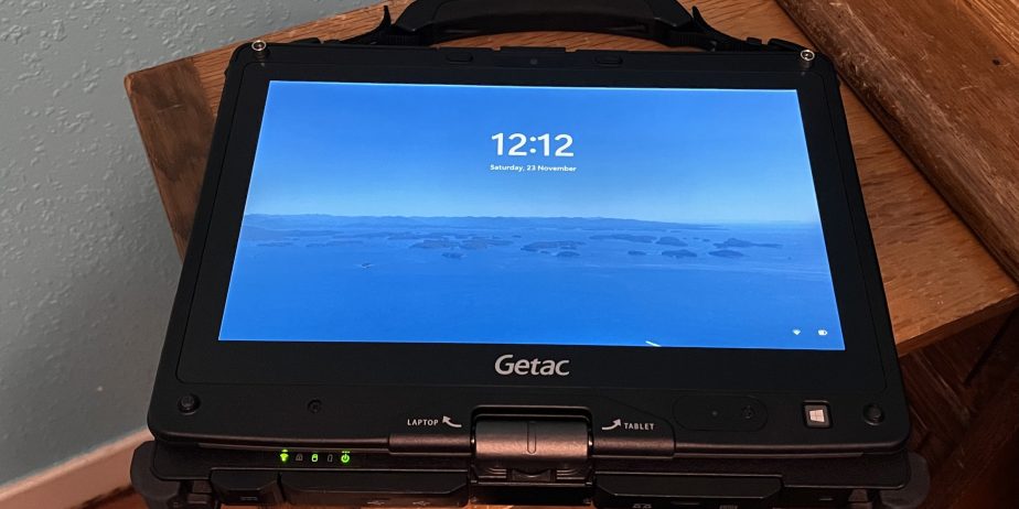 Getac V110 tough laptop