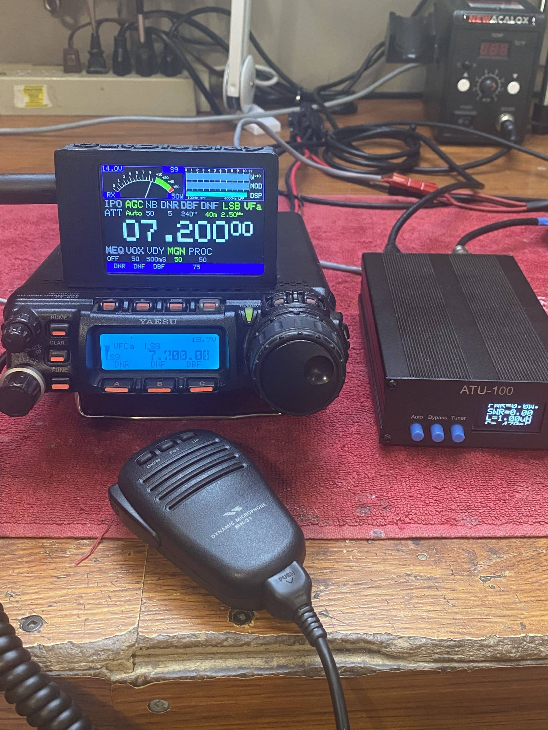 VE3TBM is the Winner of the FREE CAT Display and VA6MER is the winner of the PORTABLE TUNER!!