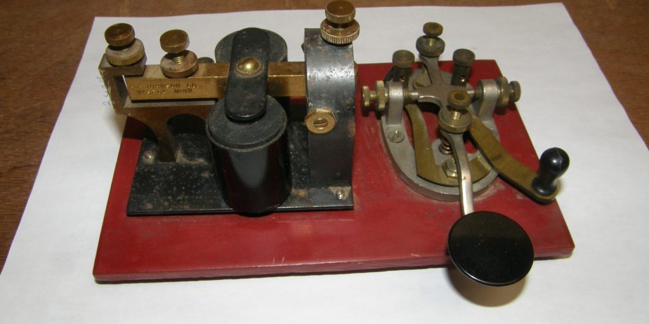 F S Antique key and sounder