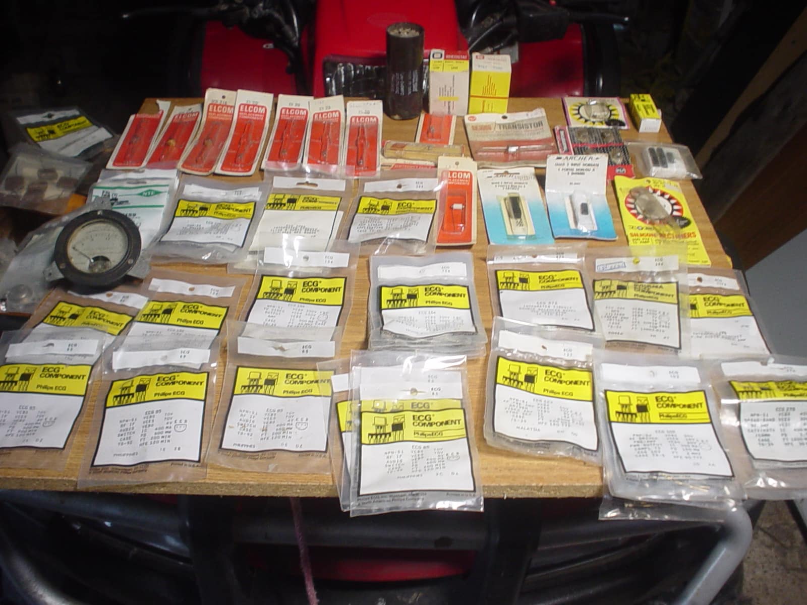 I buy, sell, trade (AND TEST) small radio/electronics components