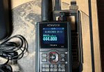 Kenwood TH-D74 + KSC-25LS desktop charger