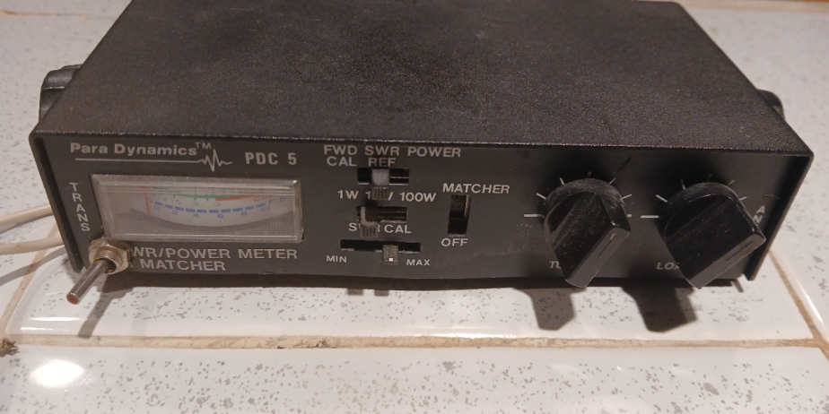 Para Dynamics PDC 5 SWR CB Ham Radio Power Meter Matcher