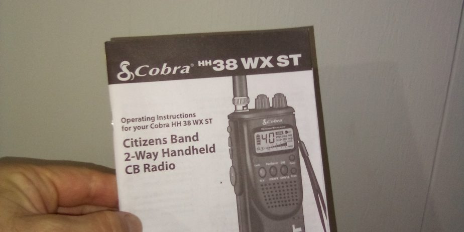 Cobra HH38WX ST 40 channel AM