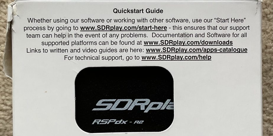 SDRPlay RSPdx-R2 Wide band SDR Receiver