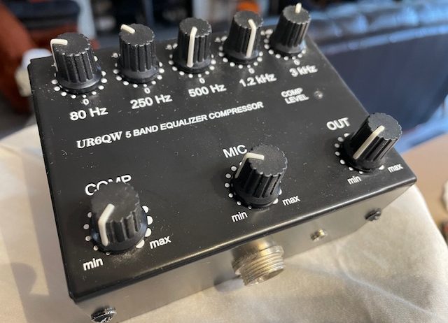 UR6QW 5 Band Equalizer Compressor (ICOM)