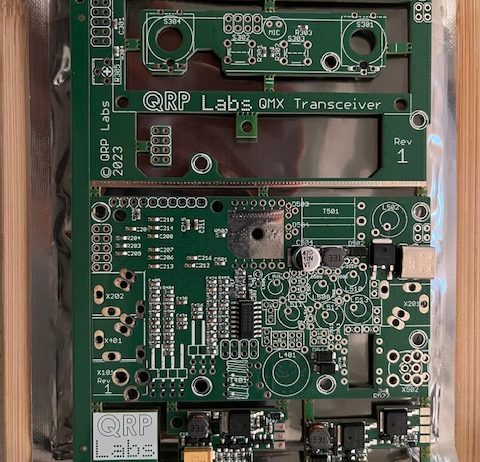 QRP Labs QMX SDR multi band transceiver kit